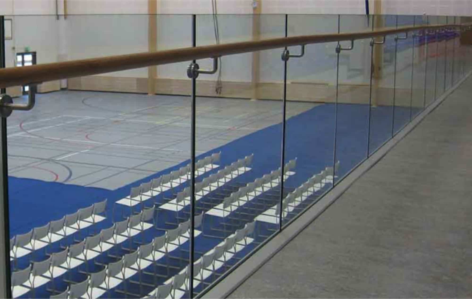 Garde corps terrasse RAIL CONTRE DALLE U.FX50